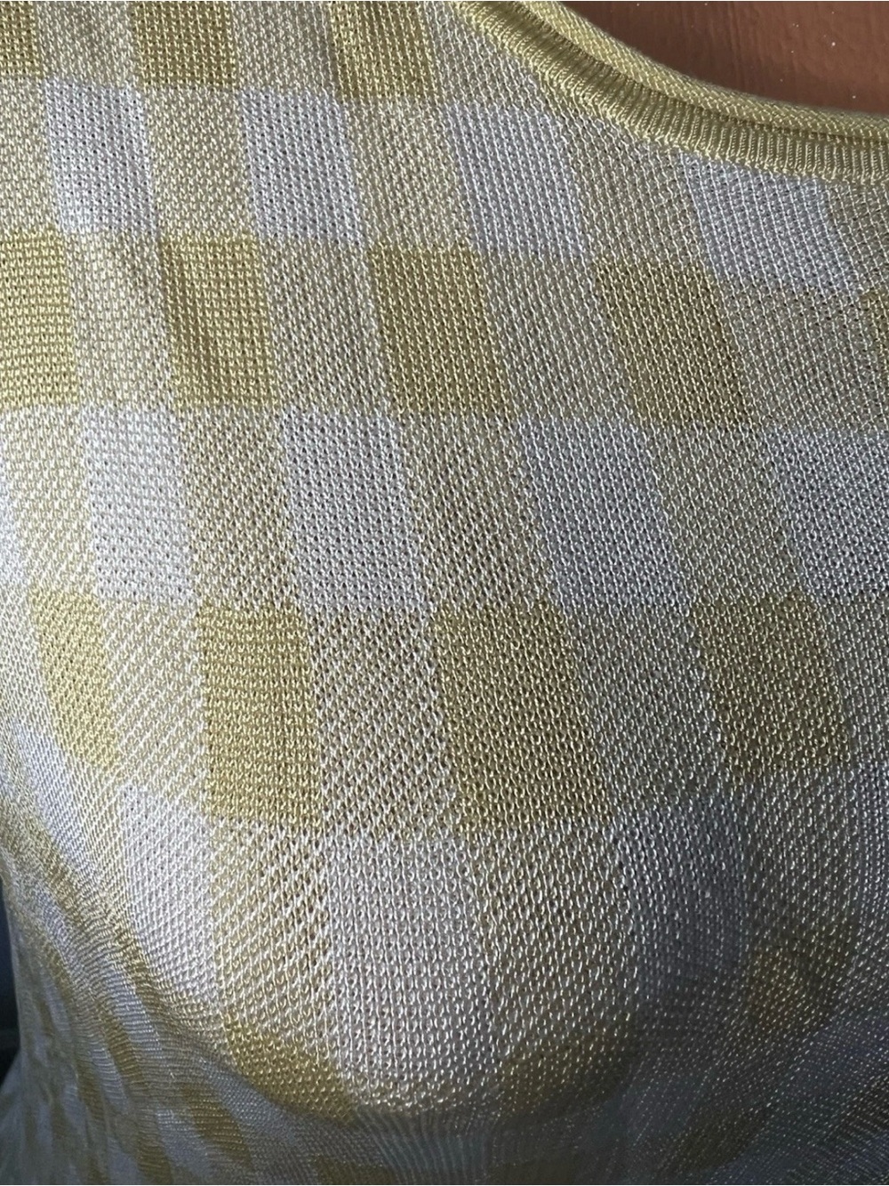 Everlane NWT Yellow Gingham Sleeveless Midi Dress XL Viscose Bridgerton - Picture 7 of 11